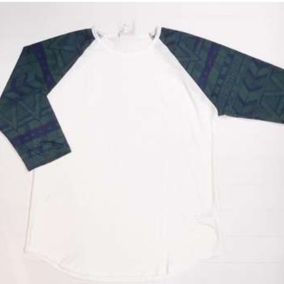 LulaRoe Randy Raglan Tee - Picture 1 of 7